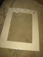 Ubrukt paspatur ca 19 * 29 cm lysflate dette er nr 19