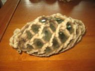 Gammel kavlkule med tupp i begge ender pen seis lys grønn tidleg 1900 Sjelden! Dette er nr 1