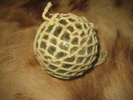 Eldre kavlkule brukt ved garnfiske i gamle dager Pen seis lys grøn en godbit for den rette samler Dette er kule nr 22