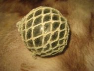 Eldre kavlkule brukt ved garnfiske i gamle dager Pen seis lys grøn en godbit for den rette samler Dette er kule nr 20