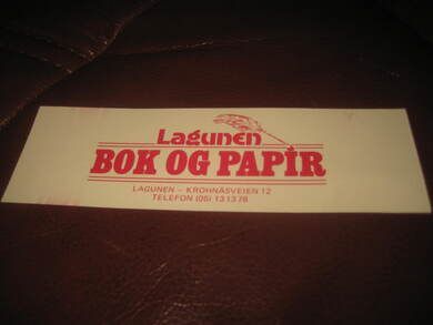 Lagunen Bok og Papir 80 tallet