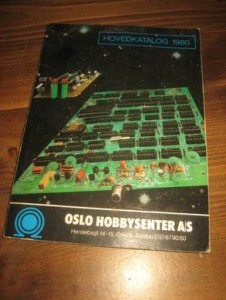 OSLO HOBBYSENTER, HOVEDKATALOG 1980.