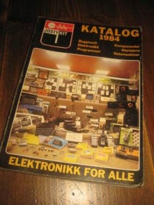 Katalog 1984, JOSTY KIT, fra Oslo Hobbysenter.