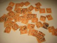 Lot med masse gamle svenske stempla frimerker 1917 Du får det som er avbilda Dette er pakke nr 5