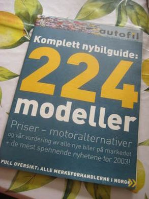 2002-03 Komplett nybilguide 224 modeller