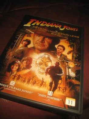 INDIANA JONES KRYSTALLHOODESKALLENS RIKE