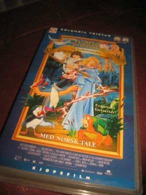 SVANEPRINSESSEN OG TRYLLEFORMELEN 1998 VHS