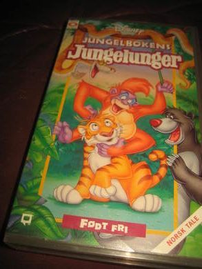 JUNGELBOKENS JUNGELUNGER VHS 1996