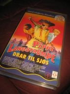 PIPPI LANGSTRØMPE DRAR TIL SJØS 1970 VHS