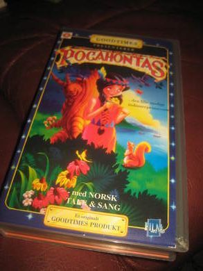 POCAHONTAS 1994 VHS