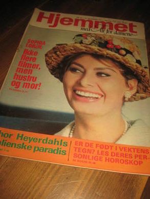 1971 nr 039 Hjemmet SOPHIA LOREN