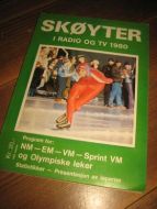 SKØYTER I RADIO OG TV 1980 Program