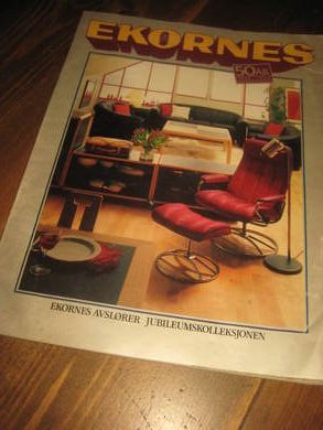 EKORNES 50 ÅR 1934-1984 JUBILEUMSKATALOG
