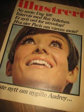 1969 nr 013 ILLUSTRERT AUDREY HEPBURN