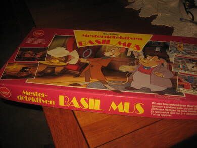 MESTERDETEKTIVEN BASIL MUS fra Damm spill fra 1987