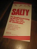 SALTY leskedrikkpulver reklame fra ASTO Nittedal 80 tallet