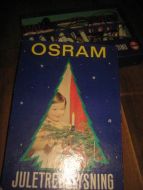 Eske med innhold OSRAM JULETRE BELYSNING 80 TALLET