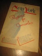 New York Flypost for Amerika Med noe innhold 50-60 tallet