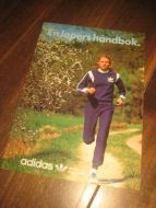 EN LØPERS HANDBOK reklame fra Adidas 60-70 tallet