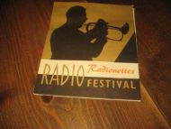 Reklamehefte RADIO RADIONETTES FESTIVAL 50-60 TALLET