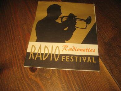 Reklamehefte RADIO RADIONETTES FESTIVAL 50-60 TALLET