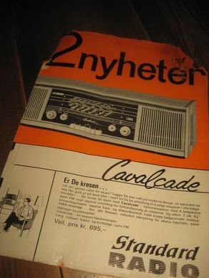 Nyheter fra Standard RADIO 60 tallet 4 sider skade i topp