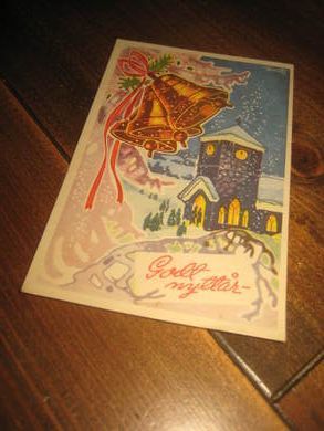 BREIM 21 12 53 Pent postkort med meget pent stempel Eberh B Oppi 7261 5