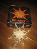 Eske med innhold 60 tallet JULESTJERNE