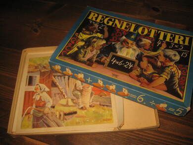 REGNELOTTERI Damm nr 250 40-50 tallet