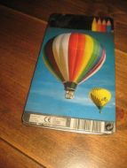 Blikkeske FABER CASTELL med brukt innhold