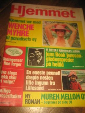 1976 nr 033 HJEMMET Wenche Myhre