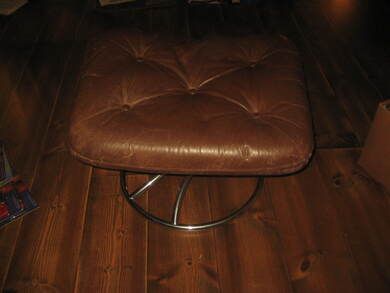 Pall til STRESSLESS stol ca 80 tallet bra i huda blankt understell