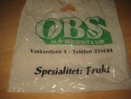 Nostalgisk plastnett fra 80-90 tallet noe for din samling? OBS OLAV BERGERSEN Vaskerelven 4 1976