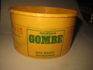 Plastboks uten lokk GOMBE fra Nor Meieri Nordfjoreid 70-80 tallet