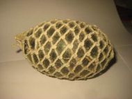 Kavlkule fra eldre dager brukt ved garnfiske på den tid pen seis dette er kule nr 1