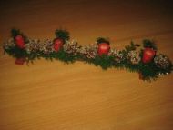 Julelys fra 60 tallet ca 42 cm lang Pen