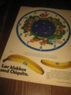 Reklamesak fra Banan Matiesen 80 tallet