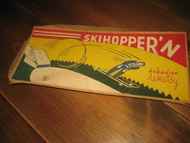 Lokk fra eske SKIHOPPER'N 40-50 tallet