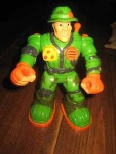 BLUE BOX leke Ca 17 cm høg