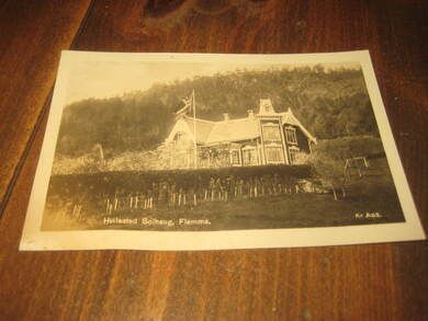 Hvilested Solhaug Flemma Kr Aas Tidleg 1900 ubrukt kort