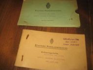 Kviteringshefte fra STATENS PENSJONSKASSE1919