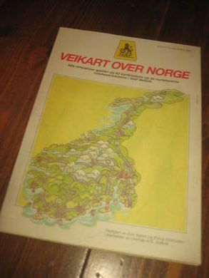 Veikart over Norge 1989