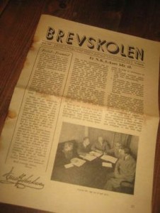 1943 juni BREVSKOLEN