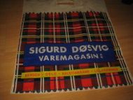 SIGURD D&Oslash;SVIG VAREMAGASIN BERGEN OSLO KRISTIANSAND LILLEHAMMER 70- 80 tallet