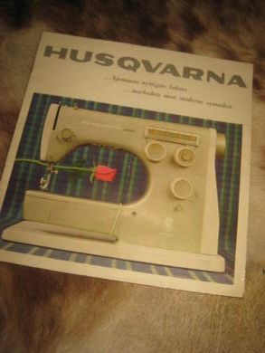 Brosjyre: HUSQUERNA 12 sider 1964