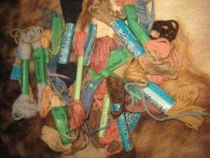 Lott med tråd Dette er nr T