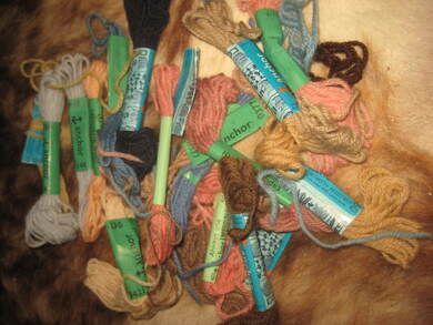 Lott med tråd Dette er nr T