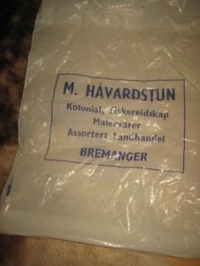 Gammelt plastnett M HÅVARDSTUN Assortert Llandhandel Bremanger