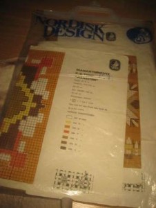 Diverse mønsterark Diamantserien 80 tallet Dette er B