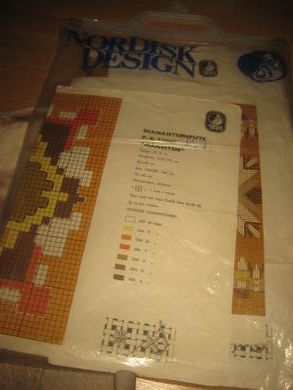 Diverse mønsterark Diamantserien 80 tallet Dette er B